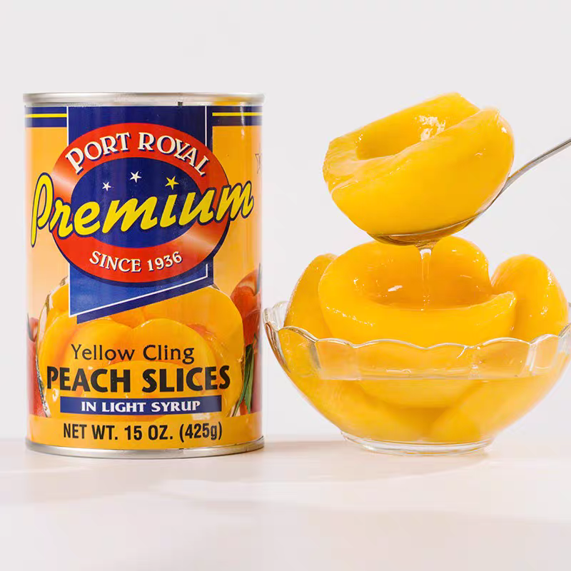 皇家港湾 黄桃罐头 425g