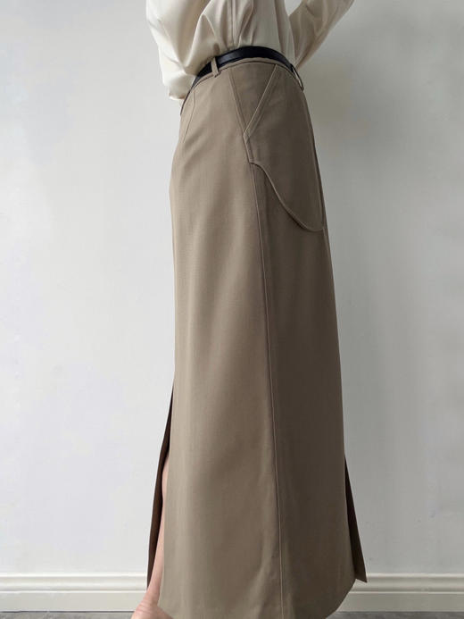 VC｜AW24061 Pamira pocket skirt  半身裙 [ 黑 / 卡其 ] 商品图14