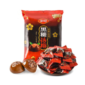 金冠黑糖话梅硬糖 118g