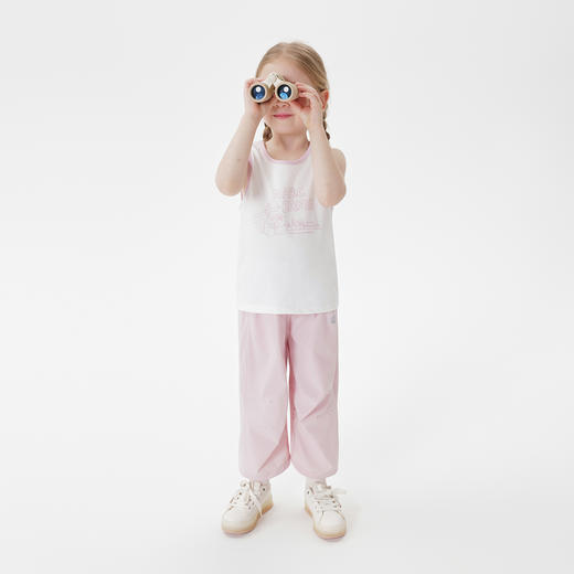 【凉感】马克珍妮男女童露营松鼠小背心 宝宝上衣夏装新款550578 商品图2