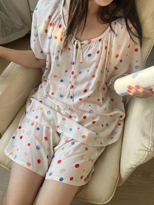 棉绸睡衣（锁 商品图1