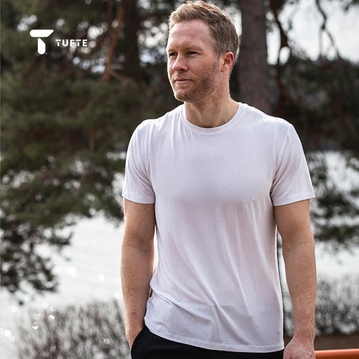 TUFTE 男士超软圆领T恤 商品图4