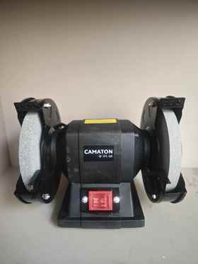 【货号05523】包邮卡玛顿150砂轮机台式砂轮机小型电动磨刀机工业级打磨机抛光机