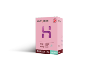 花尼熊医护级羽柔零感系列日夜用卫生巾290mm 8片