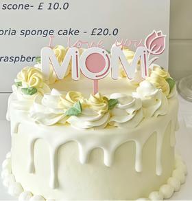 『手绘蛋糕系列』我爱妈妈