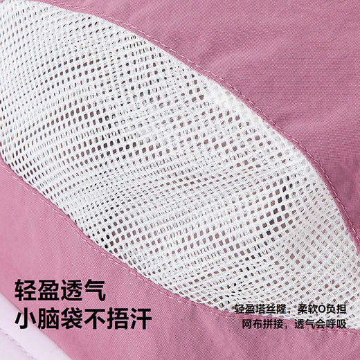 迷你巴拉夏季新款男童女童透气网布遮阳帽宝宝外出帽子可调节 商品图3