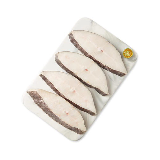 朝一集鲜·冷冻冰岛比目鱼带皮切段480g 商品图1