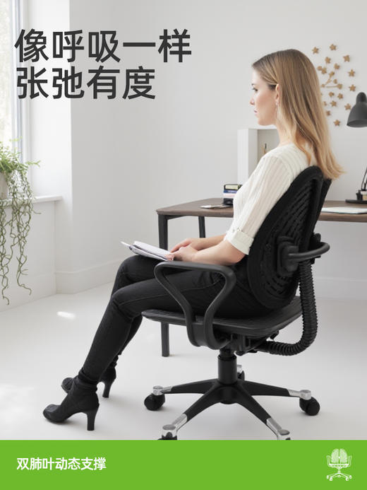 【大师椅】米乔人体工学透气电脑办公椅 大师椅 商品图3