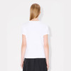 KENZO 高田贤三 女士博克花2.0”徽标刺绣棉质圆领短袖T恤 白色 FF52 TS159 4SO 01 商品缩略图2