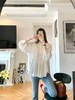 美洋同款轻薄如丝丝棉娃娃风琴透气衬衫 商品缩略图14