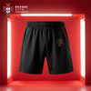 【官方正版】葡萄牙国家队 | 黑色运动短裤夏日休闲透气口袋红绿拼色 商品缩略图0