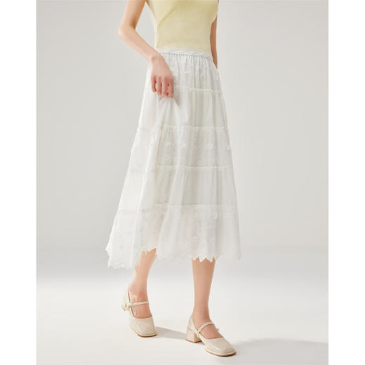 IEF/爱依服2025夏季 度假少女月光甜美百搭显瘦初夏流行单裙N0075- 商品图2