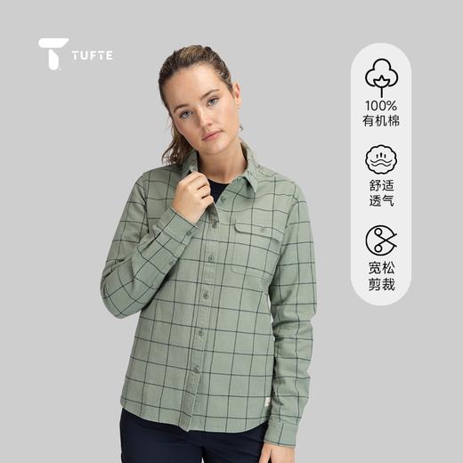 TUFTE 女士隼系列休闲长袖衬衫 商品图0