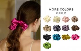 🎀【XINSHE心奢饰桑蚕丝纯色发圈】绝美早春发饰！💥巨巨巨便宜好看，洋气显脸小！ ✅日常离不开的发饰单品，拿捏各种发型☺️多款可选，每款都想all in 