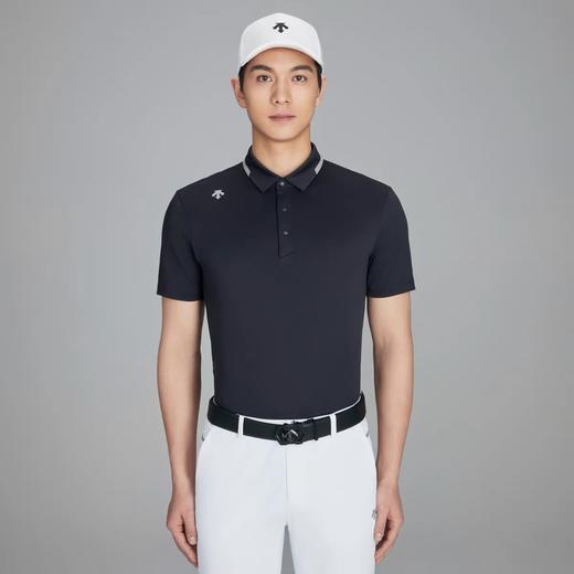 点此购买 迪桑特夏季男士冰丝速干短袖Polo衫 qk 315955 商品图5