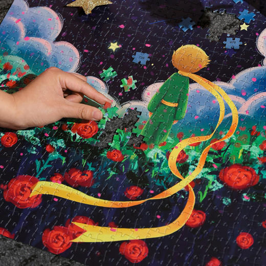 小王子拼图成人益智玩具源头纸质1000片拼图送胶水 商品图3