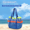 【新款】夏季沙滩游泳收纳网袋 亚马逊多口袋大容量手提袋  游泳包网口袋  五一户外沙滩游泳轻便携带包 商品缩略图1