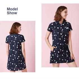 百乐图 女士印花 连衣裙 28218232