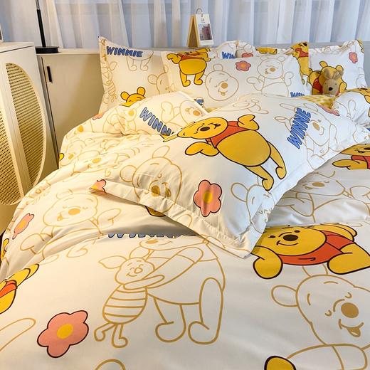 迪士尼快乐维尼磨毛亲肤四件套 商品图4