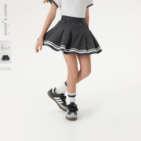 马克珍妮女童网球运动百褶短裙儿童裙裤透气半身裙夏装新款550623