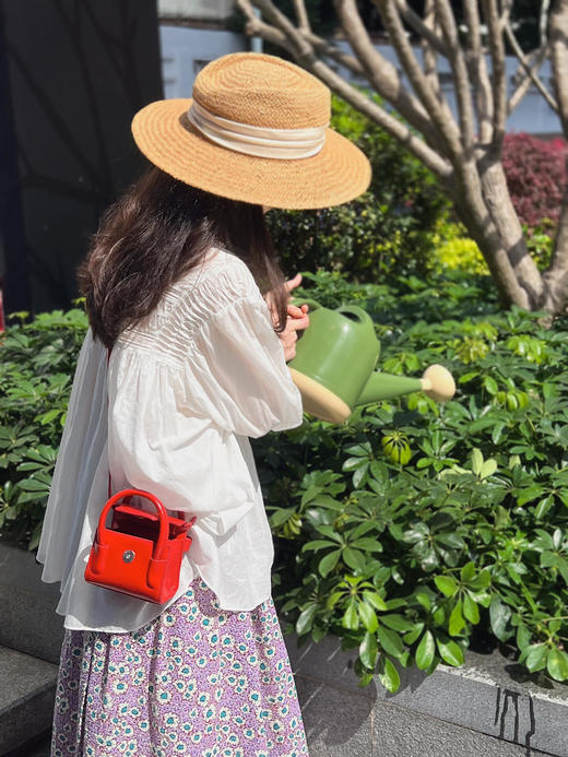 美洋同款轻薄如丝丝棉娃娃风琴透气衬衫 商品图11