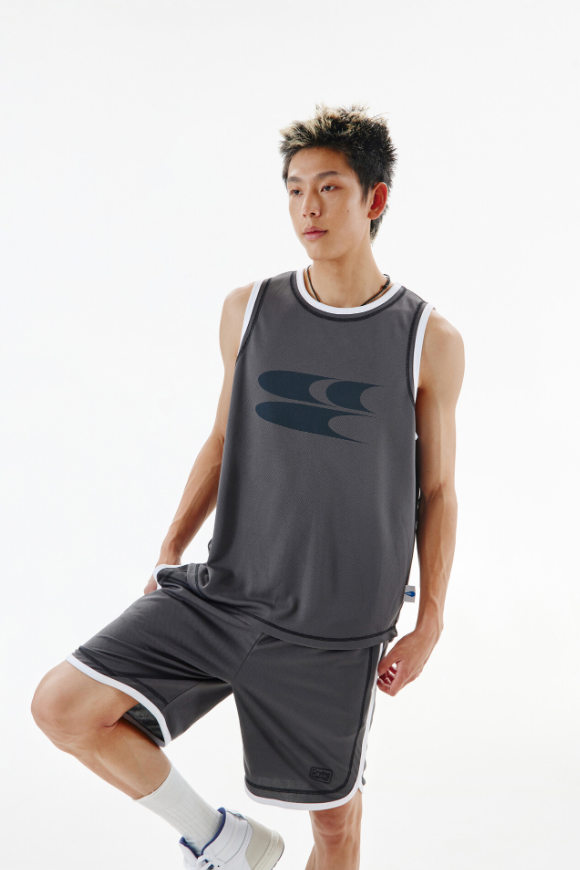 CryingCenter 夏季透气休闲运动跑步训练健身篮球短裤 哭喊中心