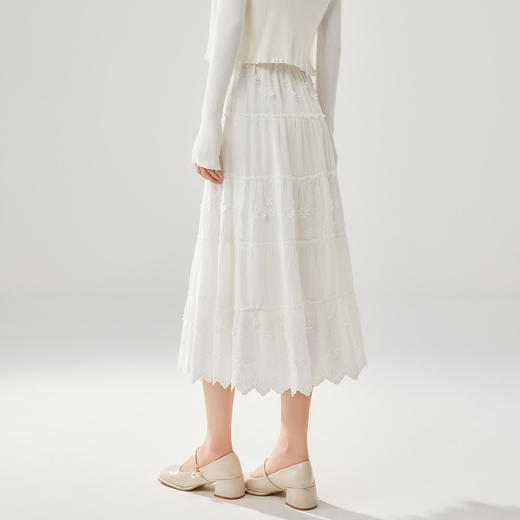 IEF/爱依服2025夏季 度假少女月光甜美百搭显瘦初夏流行单裙N0075- 商品图4