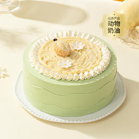 【多肉榴莲椰奶冻】高颜值生日蛋糕，泰国A级金枕榴莲肉香糯肉厚，椰奶冻椰香四溢Q弹嫩滑，多层口感在味蕾爆开（全国正价链接）