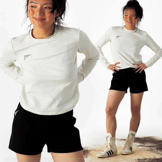 CryingCenter 分割运动吸湿速干修身长袖tee 哭喊中心 商品图0