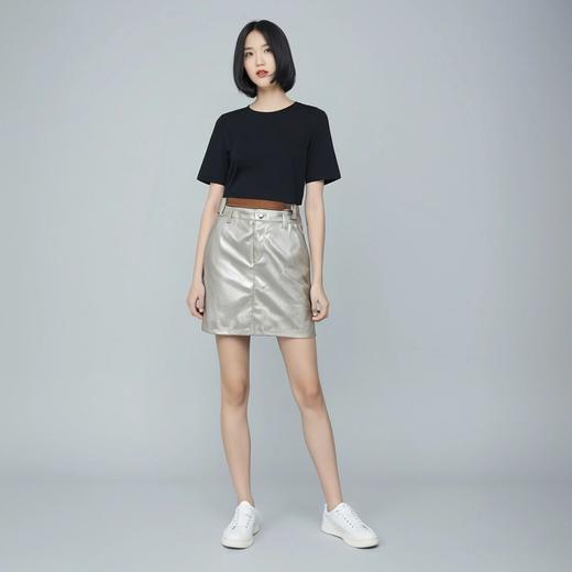 女士半身裙  外贸单 PU小皮裙  XH 商品图0