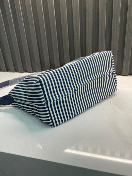 miu条纹帆布饭盒包夏季新款单肩腋下包手提包包女 商品图12