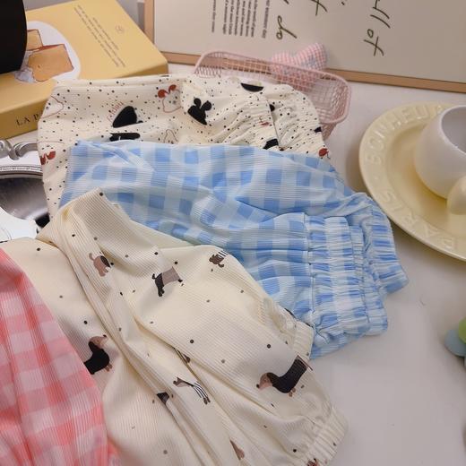 【冰丝薄款防蚊裤，清凉透气~】宝宝冰丝薄款防蚊裤 婴儿长裤子 夏装灯笼裤 儿童男童女宝宝 休闲裤子-QQ 商品图3