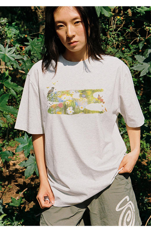 CryingCenter 花鸟3C环保可降解短袖T恤 哭喊中心 商品图1