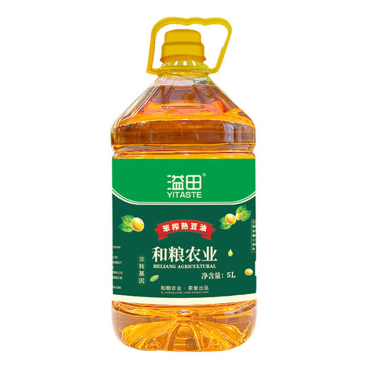 溢田苯榨熟豆油 5L 商品图0