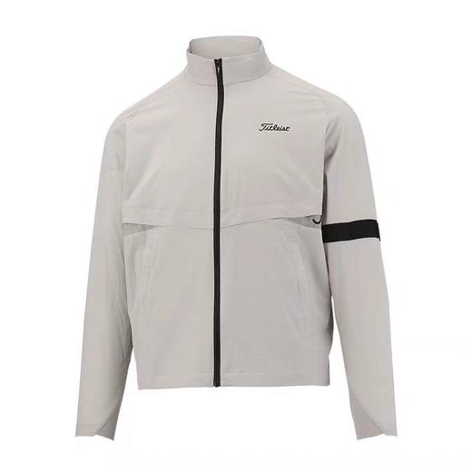 TIT* 夏季男士高尔夫透气 网眼透气轻量 冷感 立领外套 商品图1