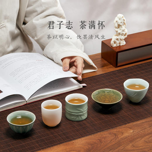 【故宫礼品】大雅君子主人杯茶杯茶具套装博物馆文创生日礼物 商品图2
