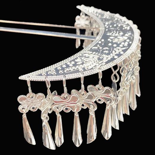 苗族头饰批发少数民族短流苏发簪侗族发饰超仙古装汉服簪子女 商品图3