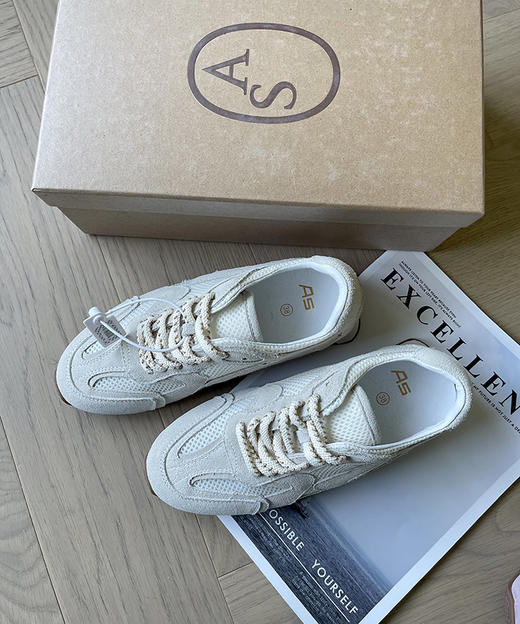 现货 THS-限时 AS家  平底系带阿甘德训鞋 BZ1239 商品图6