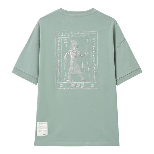 ONIARAI/鬼洗 恩嫩塔尔西罗纹袖口宽松T恤 A840015 商品图7