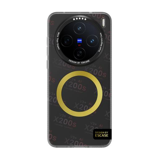 ESCASE vivoX200s定制款磨砂半透手机壳 商品图1