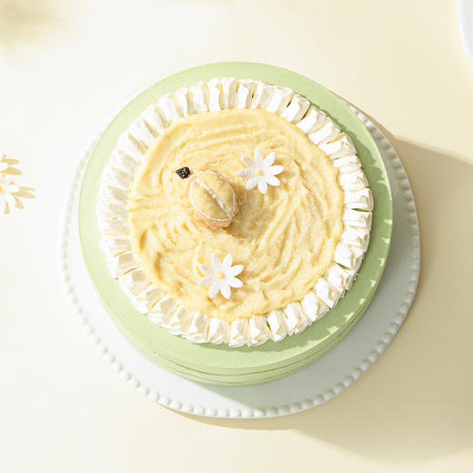 【多肉榴莲椰奶冻】高颜值生日蛋糕，泰国A级金枕榴莲肉香糯肉厚，椰奶冻椰香四溢Q弹嫩滑，多层口感在味蕾爆开（全国正价链接） 商品图1