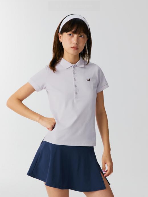 CryingCenter 小狗刺绣珠地面料POLO短袖 新疆长绒棉 哭喊中心 商品图4