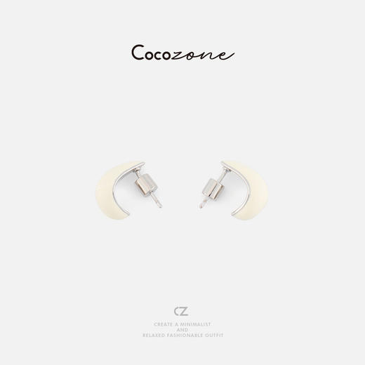 COCO ZONE 25新款高级感气质女士耳钉CD2A0792 商品图0