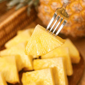 海南芒果凤梨  一果两味  拥有芒果香气的凤梨  无需挖眼浸泡  更香更甜更好吃