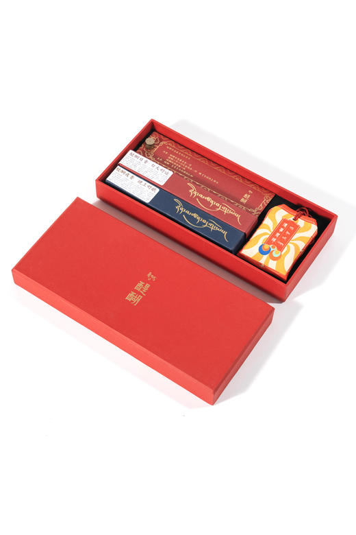 日夜藏香诸事吉祥福袋御守 礼盒配黄铜香插舒缓放松藏医传承 商品图5