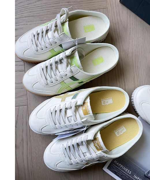 现货 THS-无 鬼冢家 轻盈慵懒随意 半拖运动鞋 4色 QZ106 商品图1