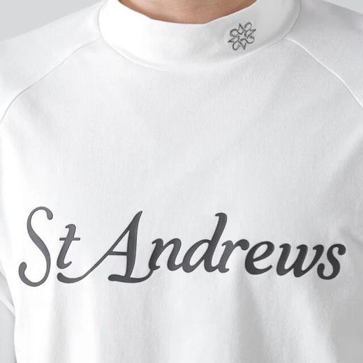 St ANDREWS 高尔夫男士 24秋季 弹性 吸汗半高领长袖 商品图1