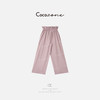 COCO ZONE 刘一一【欧若风】波浪边高腰松紧系带休闲裤CD1A0665 商品缩略图1