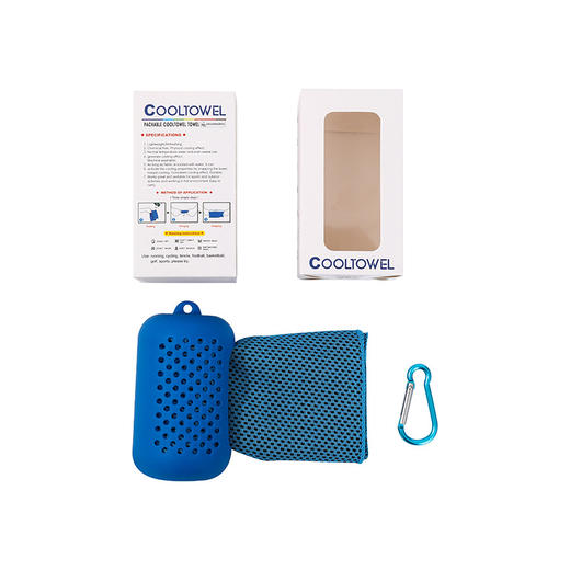 男女户外运动夏季冷感毛巾瑜伽健身冰凉巾毛巾礼盒装 商品图3