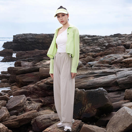 TITIKA ACTIVE防晒运动户外衬衫短款防紫外线春夏款宽松轻薄外套女31202 商品图3